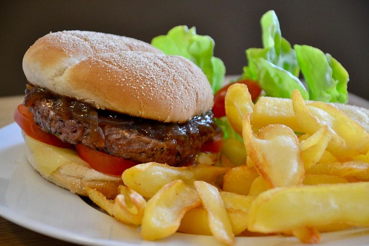 Plat - burger-frites