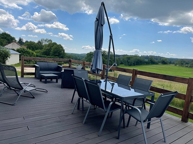 Terrasse de la Maison du Bonheur