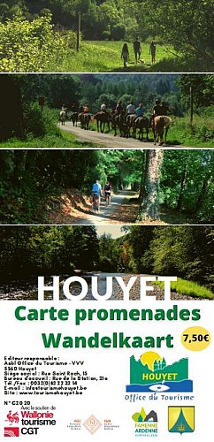 Cartes promenades de Houyet - Gendron-Celles