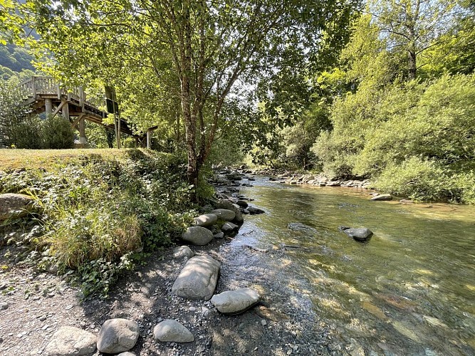 Village d'Etsaut en vallée d'Aspe