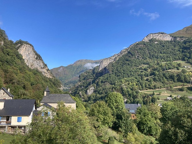 Parcours Tèrra Aventura en vallée d'Aspe, entre Borce et Etsaut