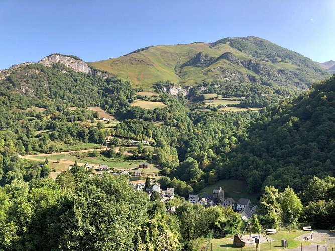 Village de Borce en vallée d'Aspe