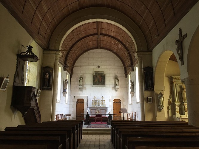 St Pierre des O. Nef Eglise St Pierre et St Paul