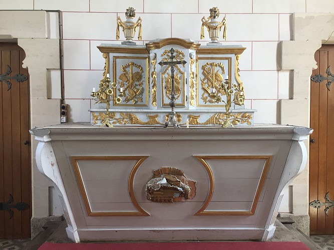 St Pierre des O. Eglise St Pierre et St Paul - Maitre Autel