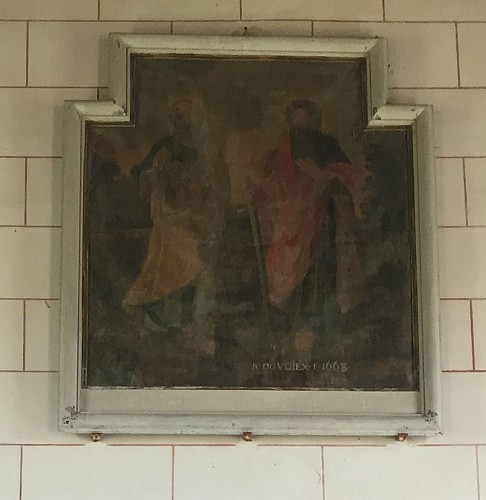 Retable du maitre autel - St Pierre des Ormes