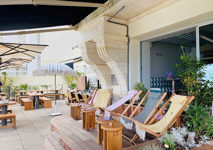 Jack The cockerel Biarritz terrasse 3