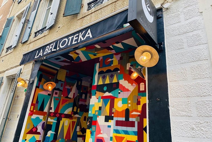 La Belloteka Biarritz entrée