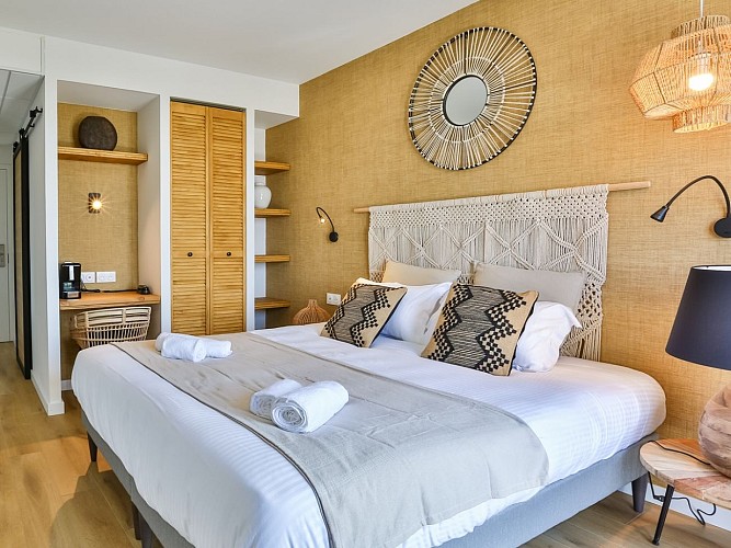 Chambre côté mer balcon 2