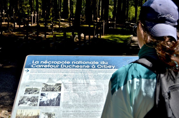 la Nécropole nationale du Carrefour Duchesne
