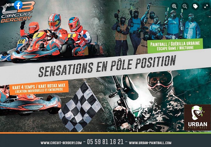 Paintball Berdery - Lescar - enseigne