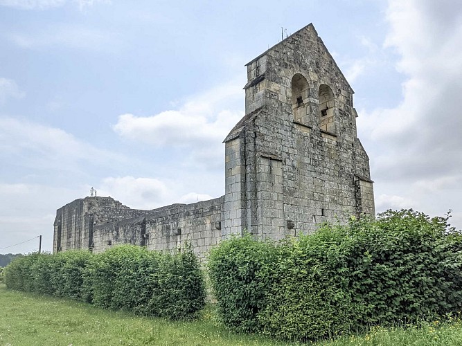 Ruines de la chapelle de Villemartin - Mouliets-et-Villemartin