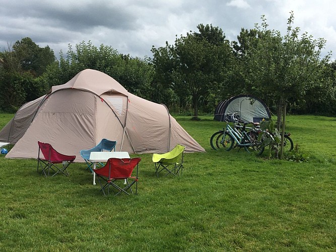 Aire naturelle de Camping Chez La Fontaine