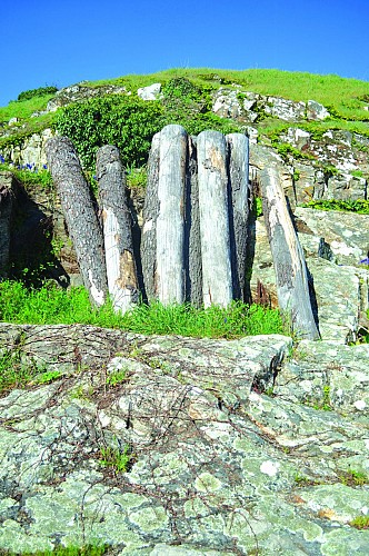 Les poteaux de mines