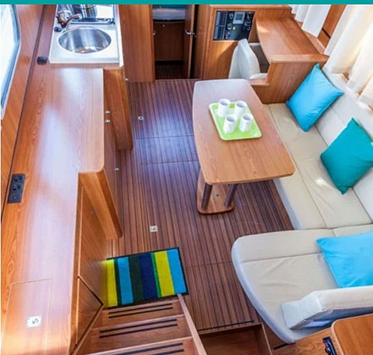 intérieur pénichette Locaboat