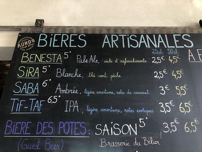 Brasserie de l'Auros - coté bar