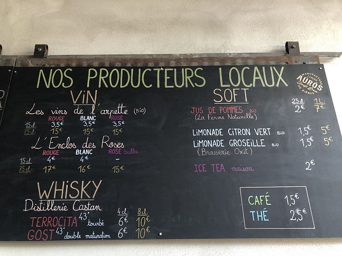 Brasserie de l'Auros - coté bar