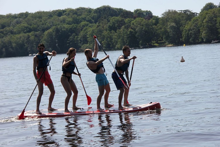 Paddle 4 places-ACTIVITAL-lac des Settons-Morvan