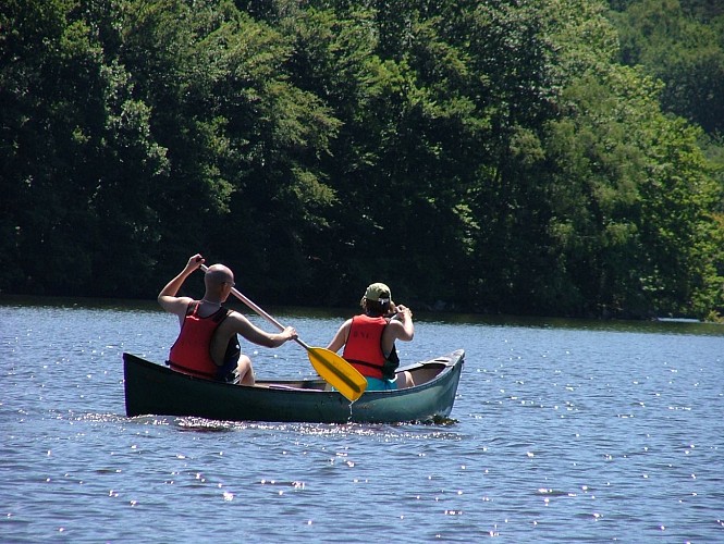 Canoë-ACTIVITAL-Lac des Settons-Morvan