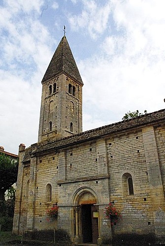 Clocher de l'église Saint-Pierre de Chissey-lès-Mâcon