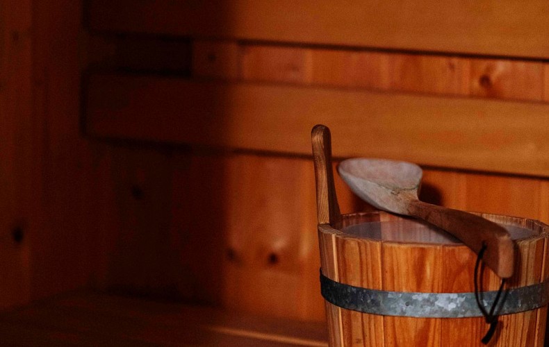 Sauna du Landal Village à Froidchapelle