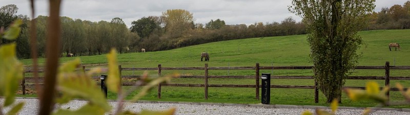 Garten - Ferme Château Laneffe