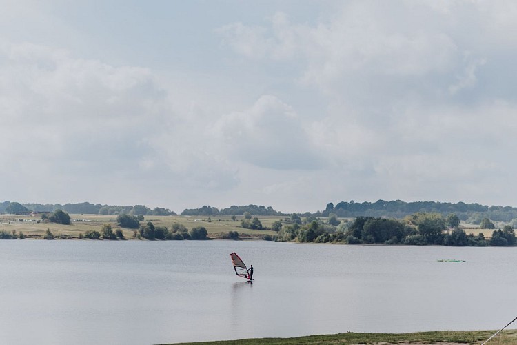 Lake of Plate Taille in Froidchapelle