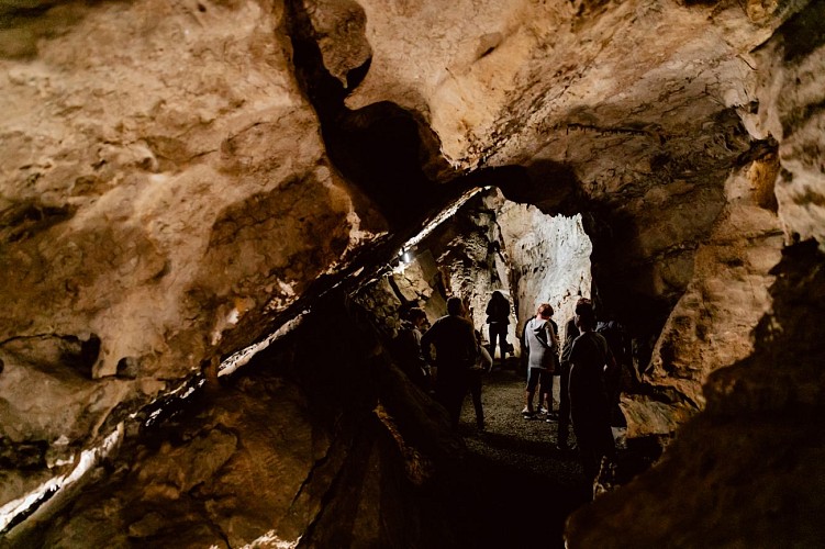 Parcours dans les Grottes de Neptune à Couvin