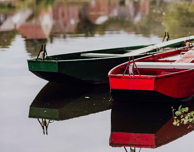 Barques au Port de Plaisance d'Erquelinnes