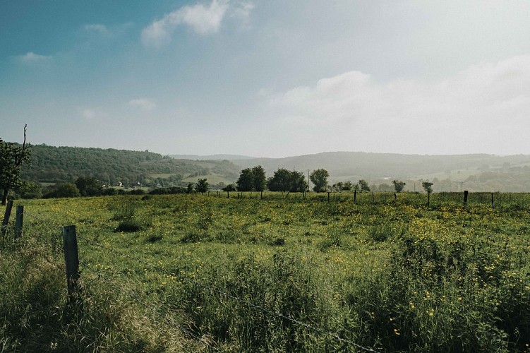 Soulme, eines der schönsten Dörfer der Wallonie in Doische