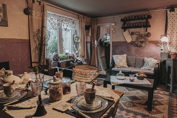 Salon à l'Escapade au Walestru à Froidchapelle