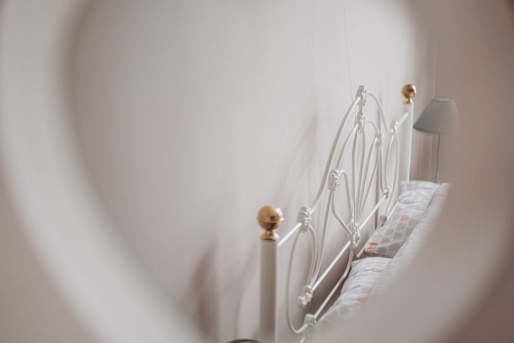 Bedroom at gîte le Bon Temps