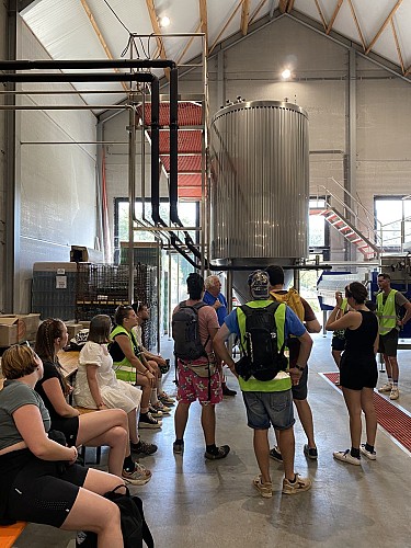 Visite guidée d'une brasserie