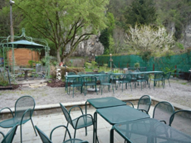 La Feraugière, côté jardin