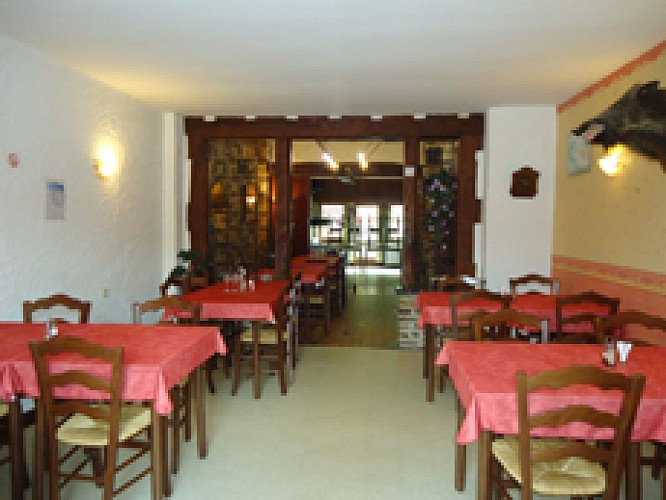 La Feraugière, côté restaurant