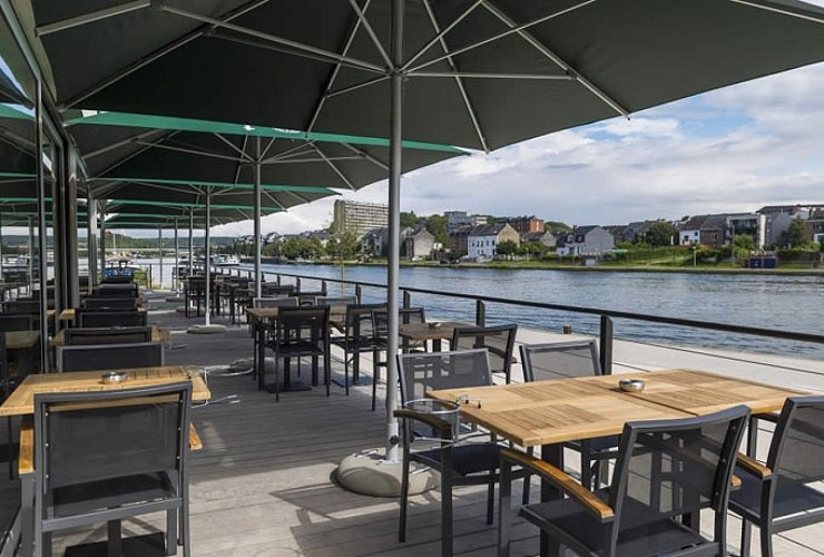La Brasserie du Quai à Jambes - terrasse