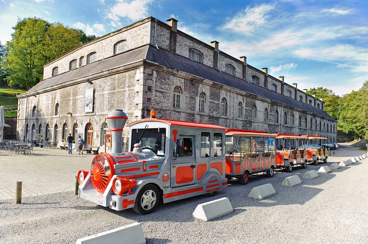 000002489-FTPN - Bossiroy-Namur - visiting the Citadel - tourist train