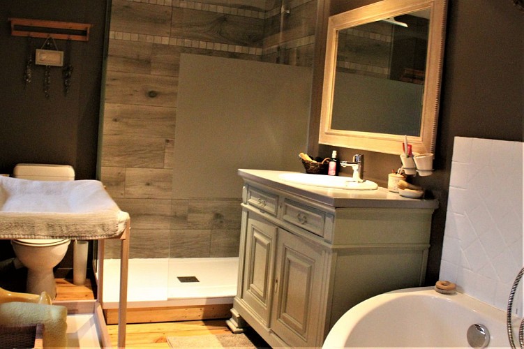 Le Charme du Passé - sdb