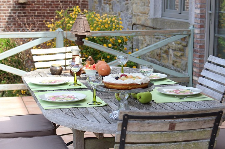 Le Charme du Passé-terrasse