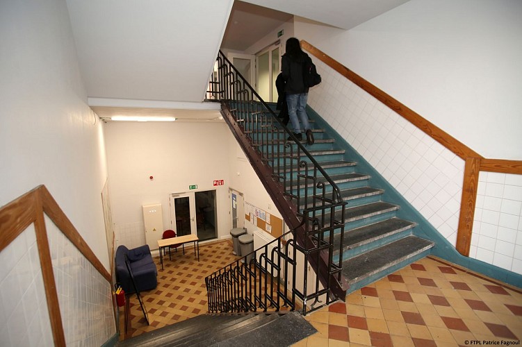 L'Accueil au coeur de Liège - Liège - escalier