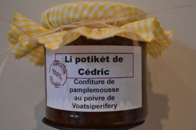Li potikèt de Cédric - Herstal - confiture pamplemousse