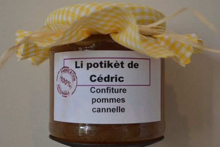 Li potikèt de Cédric - Herstal - confiture pomme