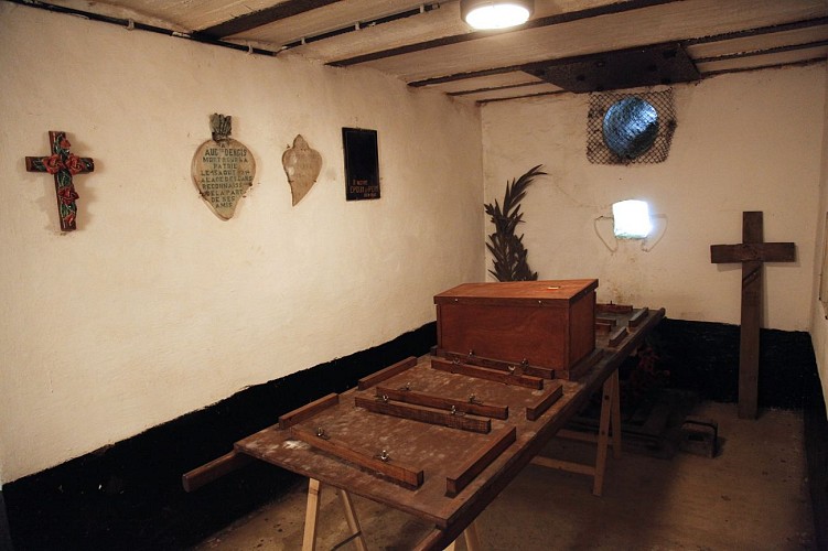 Musée du fort de Loncin - Salle funéraire