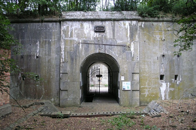 Fort Hollogne - Poterne d'entrée © Fort de Hollogne - Résimont