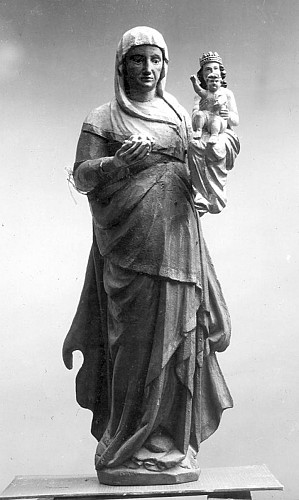 Stoumont - Chapelle Sainte-Anne - statue Sainte Anne Trinitaire - 1591-1600