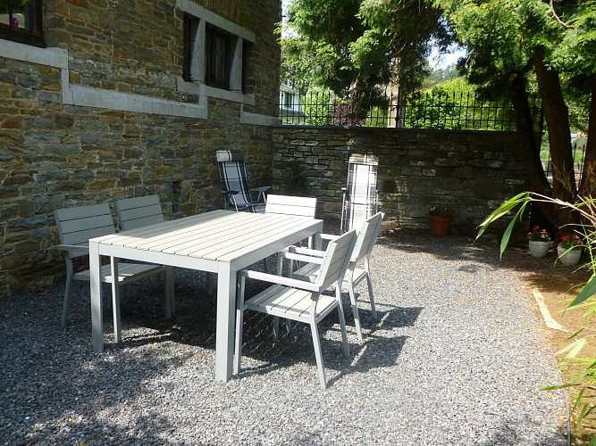 Biloba terrasse grise