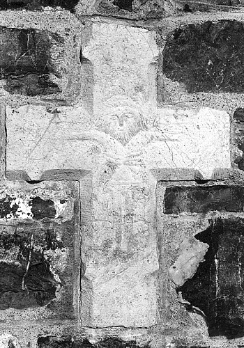 La Gleize - église - croix funéraire - 1500