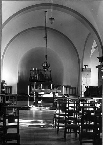 La Gleize - église - intérieur