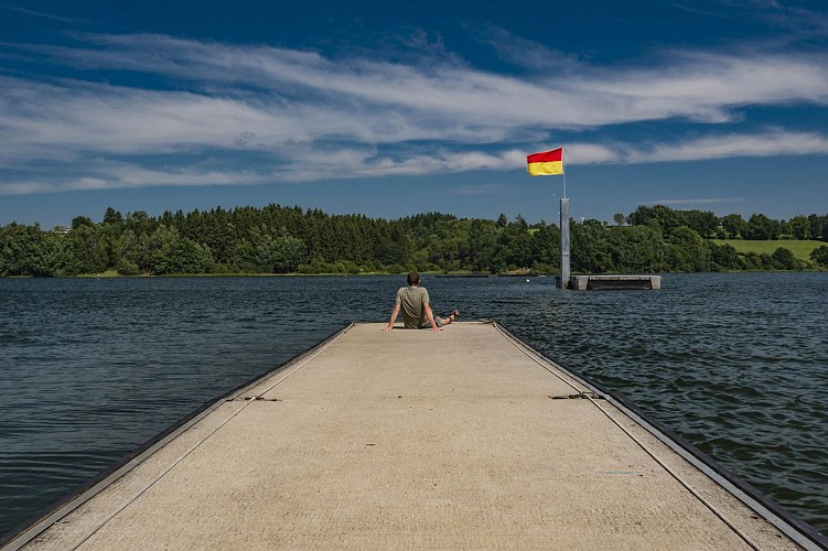 Lac de Bütgenbach - Ponton