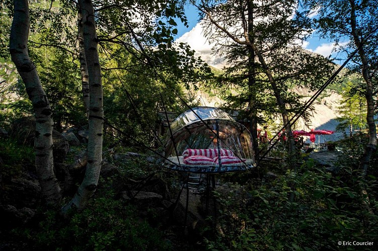 Nuit insolite en bulle