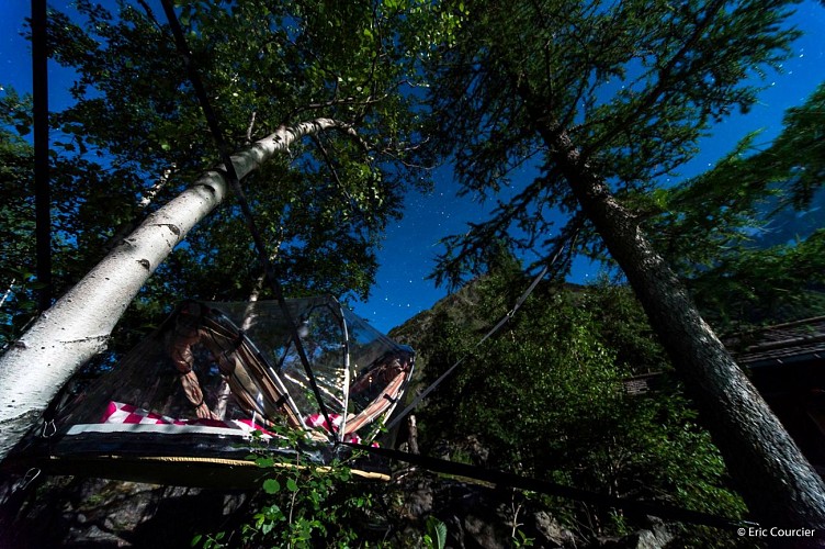 Nuit insolite en bulle